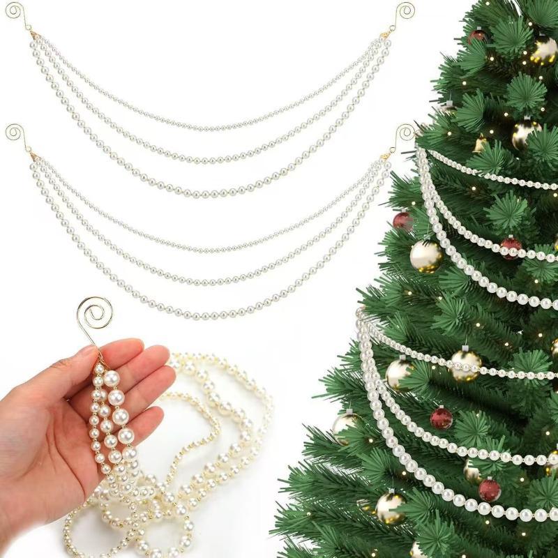 上品なクリスマスツリー用オーナメント。クリーミーなアクリルパ - Wedding Decor Supply Store のレビューと価格