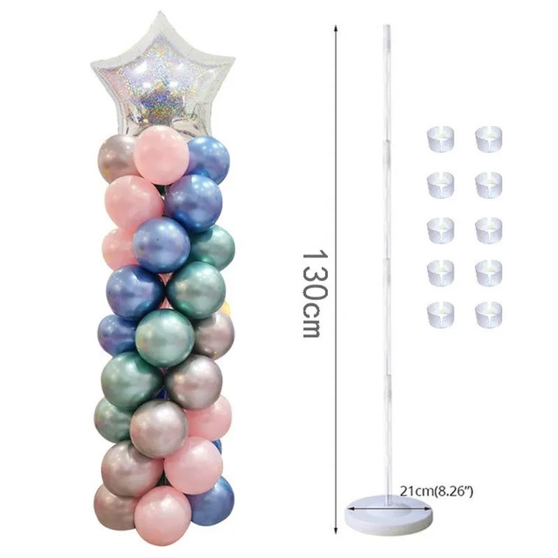 130cmバルーンコラムセット ウェディングウェルカムピラー - Wedding Decor Supply Store のレビューと価格
