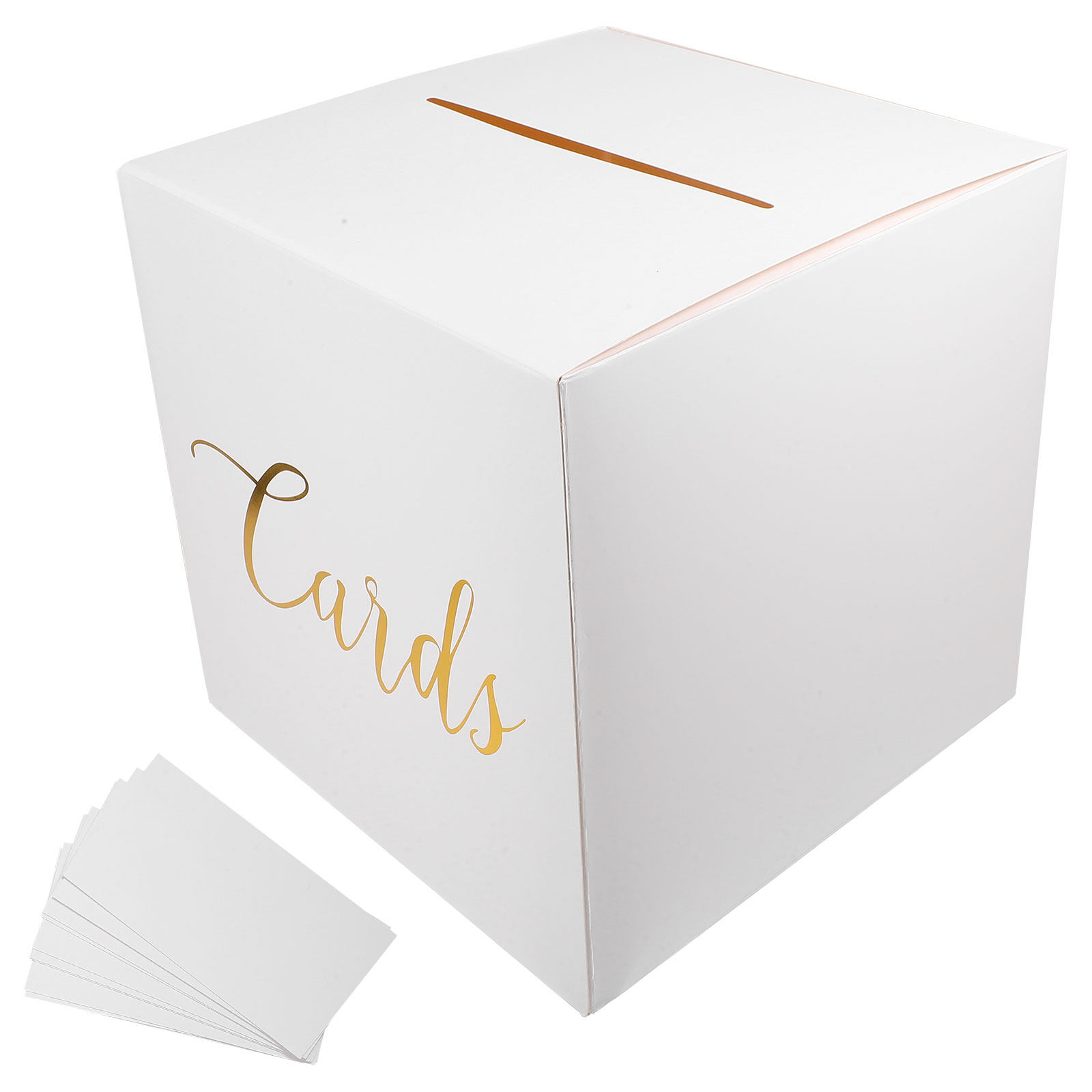 1個入り ウェディングカードボックス、紙製、ラスティックなデ - Wedding Card Box のレビューと価格