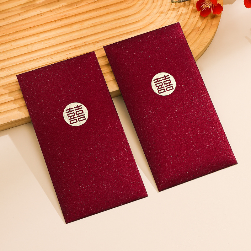 12 個の愛の結婚式の赤い封筒ハート形の祝福赤いパケット紅包 - Wedding Envelopes のレビューと価格
